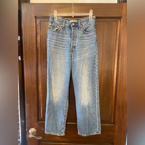 Levi’s ribcage jeans